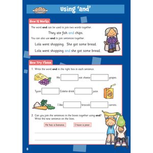 English Activity Book for Ages 5-6 (Year 1) Look Inside Image 2