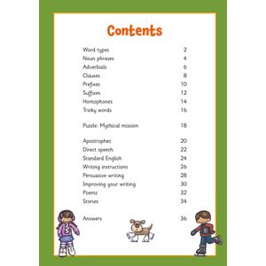 English Activity Book for Ages 8-9 (Year 4) Look Inside Image 1