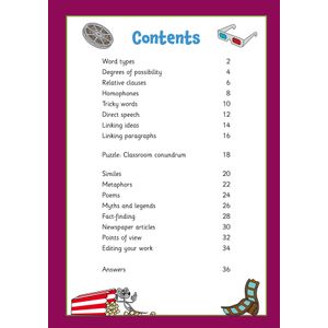English Activity Book for Ages 9-10 (Year 5) Look Inside Image 1