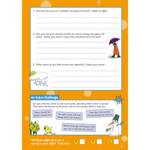English Comprehension Activity Book for Ages 10-11 (Year 6) Look Inside Image 3