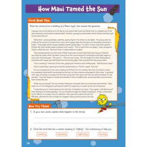 English Comprehension Activity Book for Ages 10-11 (Year 6) Look Inside Image 4