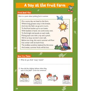 English Comprehension Activity Book for Ages 6-7 (Year 2) Look Inside Image 4