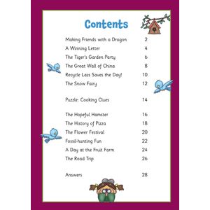 English Comprehension Activity Book for Ages 6-7 (Year 2) Look Inside Image 1