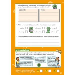English Comprehension Activity Book for Ages 7-8 (Year 3) Look Inside Image 5