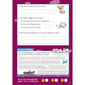 English Comprehension Activity Book for Ages 7-8 (Year 3) Look Inside Image 3