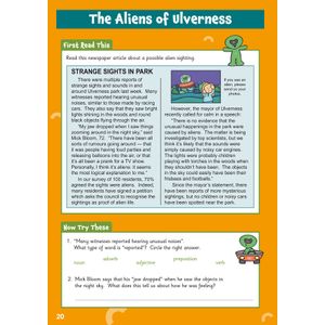 English Comprehension Activity Book for Ages 7-8 (Year 3) Look Inside Image 4