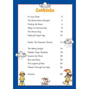 English Comprehension Activity Book for Ages 8-9 (Year 4) Look Inside Image 1