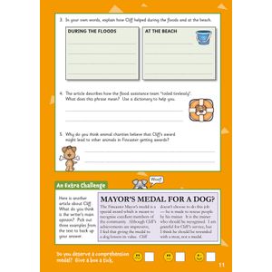 English Comprehension Activity Book for Ages 8-9 (Year 4) Look Inside Image 5