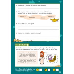 English Comprehension Activity Book for Ages 9-10 (Year 5) Look Inside Image 3