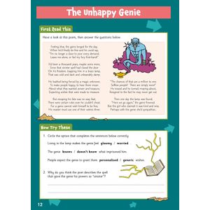 English Comprehension Activity Book for Ages 9-10 (Year 5) Look Inside Image 2