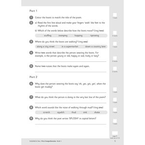 First Comprehension Workbook 1 (Ages 5-7) Look Inside Image 4