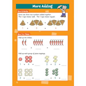 First Sums Activity Book for Ages 4-5 (Reception) Look Inside Image 3