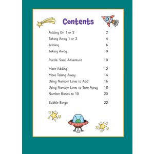 First Sums Activity Book for Ages 4-5 (Reception) Look Inside Image 2