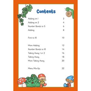 First Sums Wipe-Clean Activity Book for Ages 4-5 (with pen) Look Inside Image 1