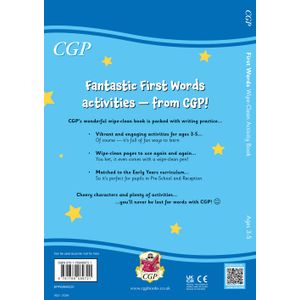 First Words Wipe-Clean Activity Book for Ages 3-5 (with pen) Look Inside Image 4