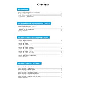 Frankenstein Text Guide (Ages 14-16) Look Inside Image 1