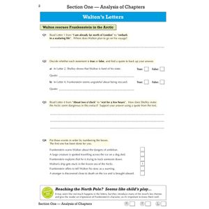 Frankenstein Workbook (Ages 14-16) Look Inside Image 4