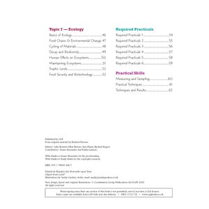 GCSE Biology AQA Knowledge Organiser Look Inside Image 2