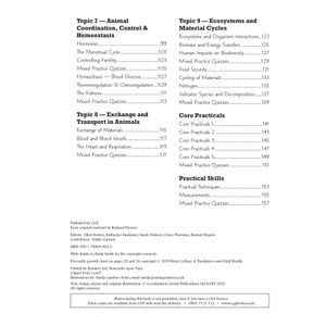 GCSE Biology Edexcel Knowledge Retriever Look Inside Image 2