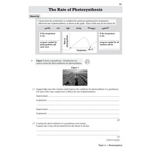GCSE Biology Exam Workbook (Ages 14-16) Look Inside Image 4