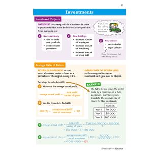 GCSE Business AQA Knowledge Organiser Look Inside Image 5