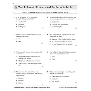 GCSE Chemistry AQA 10-Minute Tests Look Inside Image 4