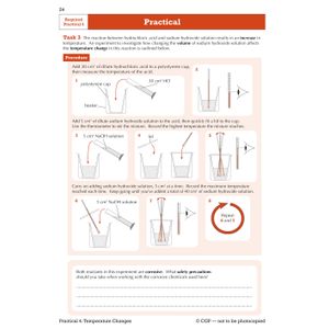 GCSE Chemistry AQA Required Practicals Course Booklet Look Inside Image 3