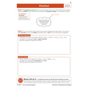 GCSE Chemistry AQA Required Practicals Course Booklet Look Inside Image 4
