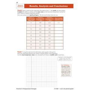 GCSE Chemistry AQA Required Practicals Course Booklet Look Inside Image 5