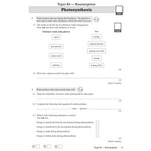 GCSE Combined Science AQA Foundation Exam Practice Workbook (Ages 14-16) Look Inside Image 8