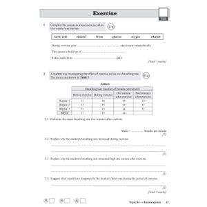 GCSE Combined Science AQA Foundation Exam Practice Workbook (Ages 14-16) Look Inside Image 14