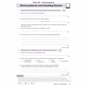 GCSE Combined Science AQA Higher Exam Practice Workbook Look Inside Image 8