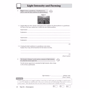 GCSE Combined Science AQA Higher Exam Practice Workbook Look Inside Image 11