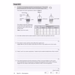 GCSE Combined Science AQA Higher Exam Practice Workbook Look Inside Image 13