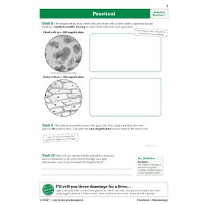 GCSE Combined Science Biology AQA Required Practicals Course Booklet - Higher Look Inside Image 5