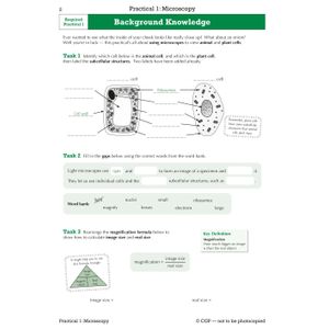 GCSE Combined Science Biology AQA Required Practicals Course Booklet - Higher Look Inside Image 2