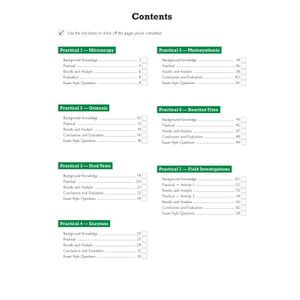 GCSE Combined Science Biology AQA Required Practicals Course Booklet - Foundation Look Inside Image 1