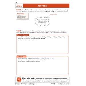GCSE Combined Science Chemistry AQA Required Practicals Course Booklet - Higher Look Inside Image 4