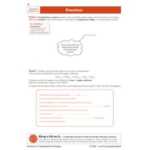 GCSE Combined Science Chemistry AQA Required Practicals Course Booklet - Foundation Look Inside Image 4