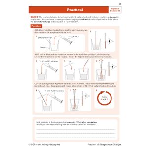 GCSE Combined Science Chemistry AQA Required Practicals Course Booklet - Foundation Look Inside Image 3