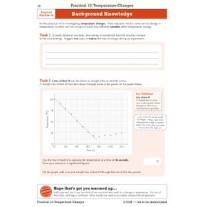 GCSE Combined Science Chemistry AQA Required Practicals Course Booklet - Foundation Look Inside Image 2