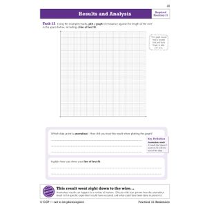 GCSE Combined Science Physics AQA Required Practicals Course Booklet - Higher Look Inside Image 6