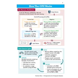 GCSE Computer Science OCR Knowledge Organiser Look Inside Image 4