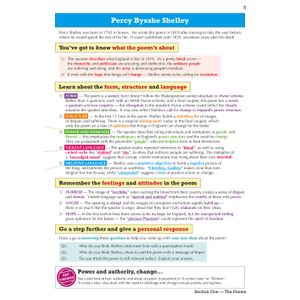 GCSE English AQA Poetry Guide - Worlds & Lives Anthology inc. Online Edition, Audio & Quizzes Look Inside Image 6
