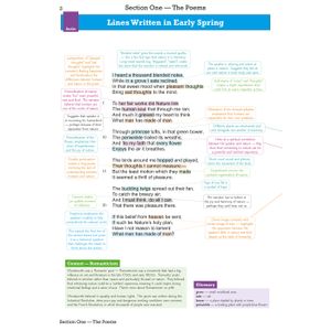 GCSE English AQA Poetry Guide - Worlds & Lives Anthology inc. Online Edition, Audio & Quizzes Look Inside Image 3