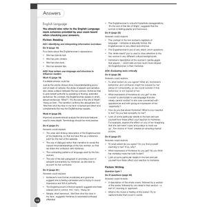 GCSE English Exam Workbook (Ages 14-16) Look Inside Image 1