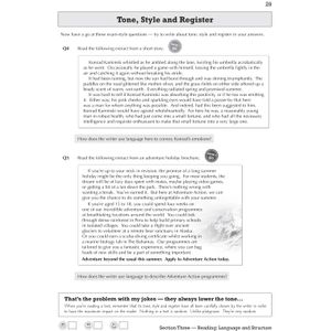GCSE English Language AQA Exam Practice Workbook - includes Answers and Videos Look Inside Image 4
