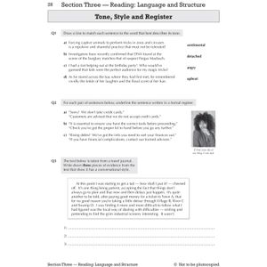 GCSE English Language AQA Exam Practice Workbook - includes Answers and Videos Look Inside Image 3