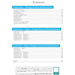 GCSE English Language AQA Revision Guide - includes Online Edition and Videos Look Inside Image 2