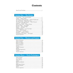 GCSE English Poetry Guide - Power and Conflict (Ages 14-16) Look Inside Image 1